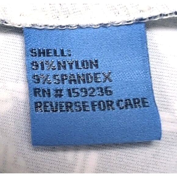 J McLaughlin 3/4 Sleeve Signature Tee Womens L Navy White Catalina Cloth NEW NWT - Picture 7 of 13